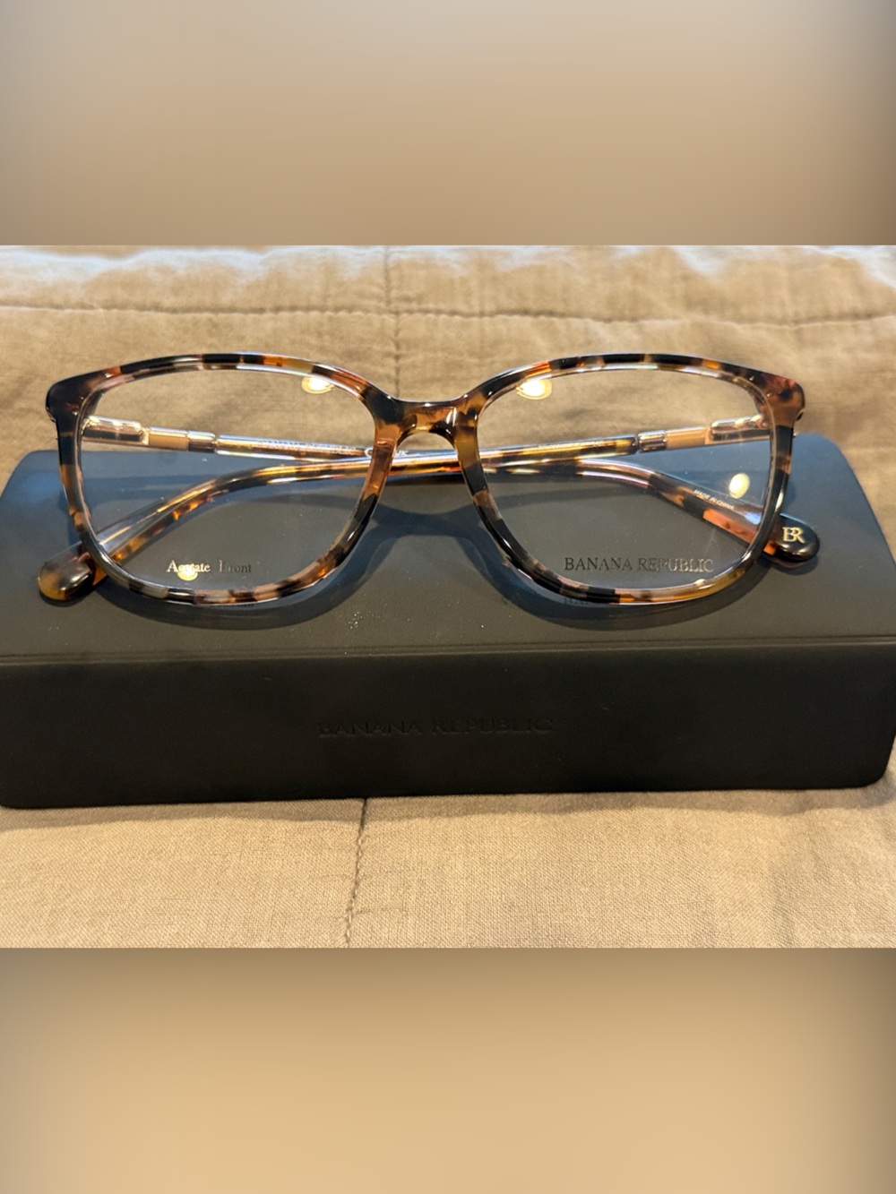 Banana Republic Tortoiseshell Brown Eyeglass Frames